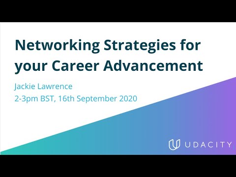 Career Webinar: Networking Strategies For Your Career Advancement