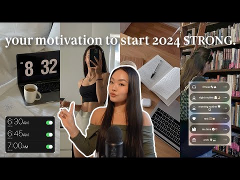 HOW TO START 2024 SUCCESSFULLY: 2024 goal setting, healthy habits, reinvent yourself, &amp; mindset!