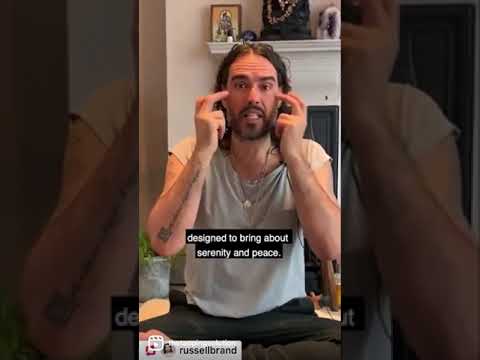 Russell Brand Explains What Tapping Is #Shorts #Meditation #Tapping