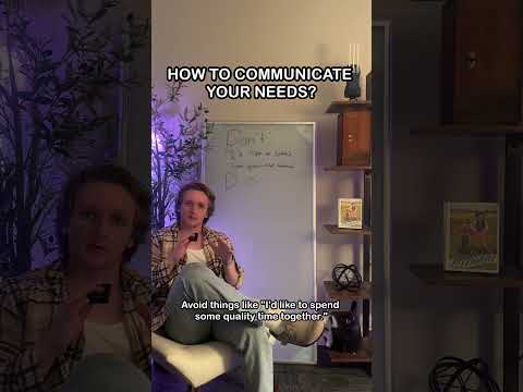 How To Communicate Your Needs