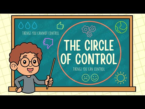 Circle Of Control Activity For Kids - Good Mental Health And Stress Management