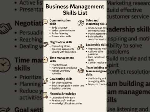 The Ultimate Business Skills Checklist (For Future Leaders)
