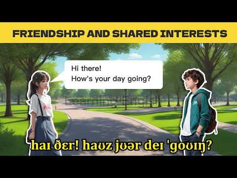 A Conversation On Friendship And Shared Interests | Basic English Conversation