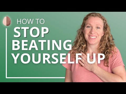 How To Stop Beating Yourself Up - Self-Compassion And Self-Esteem - The Friend Advice Technique