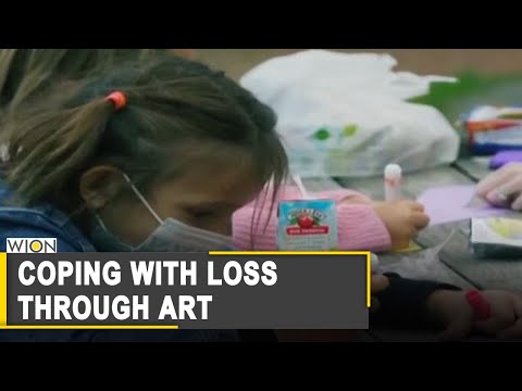 Wion Dispatch: Covid-19: Art Therapy For Grieving Children | Coping With Loss Through Art