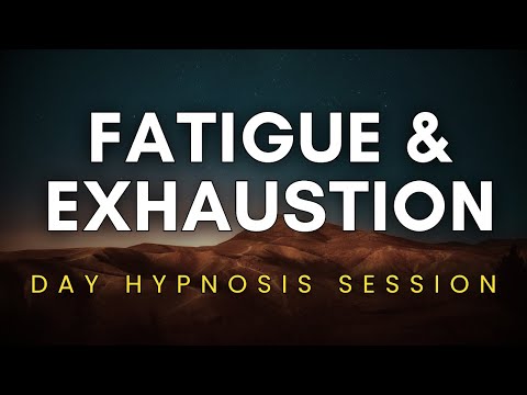 Hypnosis For Exhaustion &Amp;Amp; Fatigue [Recharge Energy, Rejuvenation &Amp;Amp; Deep Rest] Black Screen