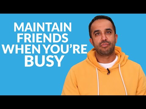 How To Maintain Friendships When You'Re Busy With Neil Pasricha