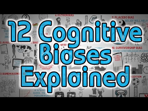 12 Cognitive Biases Explained - How to Think Better and More Logically Removing Bias
