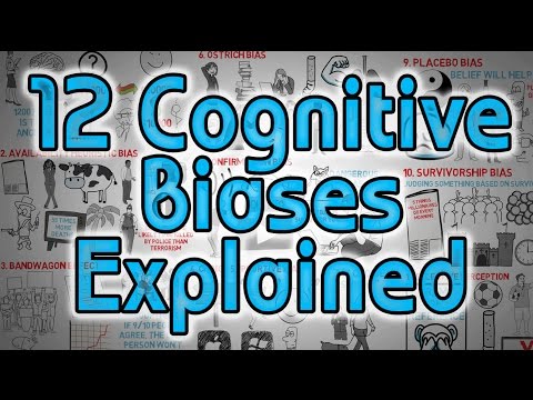 12 Cognitive Biases Explained - How To Think Better And More Logically Removing Bias