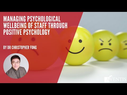 Managing Psychological Well being of Staff Through Positive Psychology (2020) ✅ | #AventisWebinar