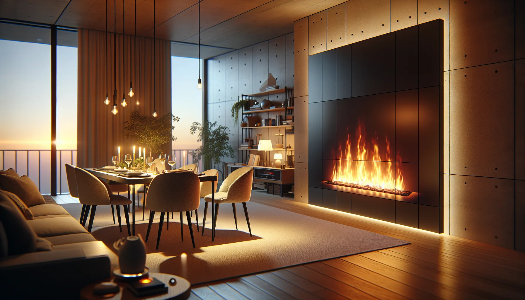 Warmth From The Screen: How Watching Fireplace Videos Affects Our Mood And Well-Being. 15 Woman Enjoying The Warmth Of A Virtual Fireplace