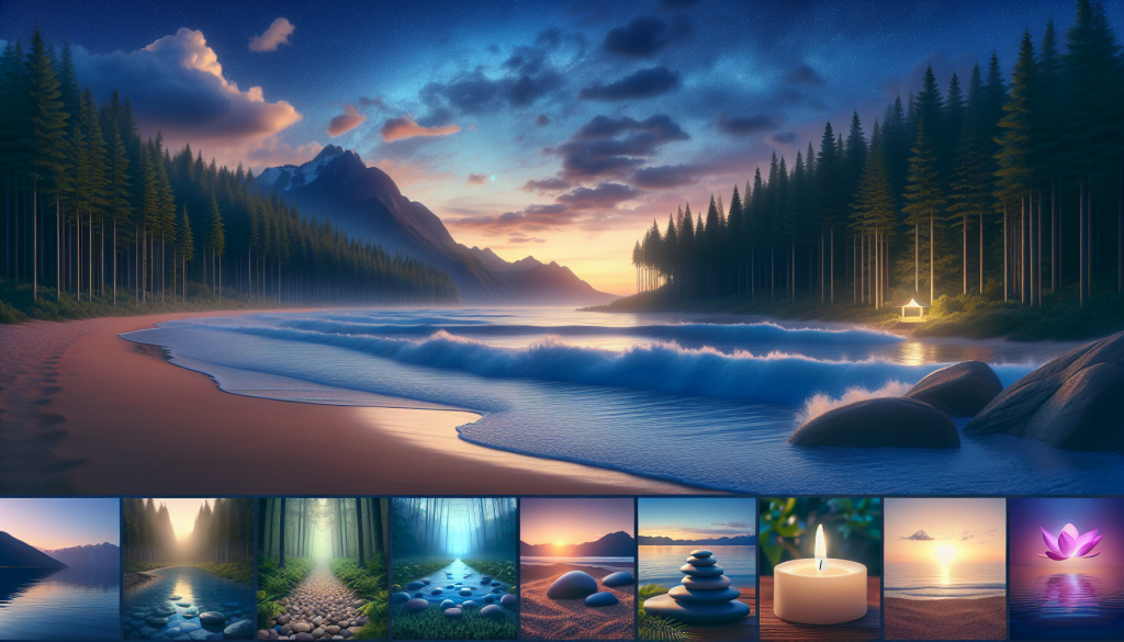 Illustration For The Benefits Of Soundscapes For Relaxation And Focus.