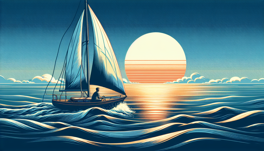 Illustration For How Can Sailing Be A Form Of Moving Meditation And Stress Relief?