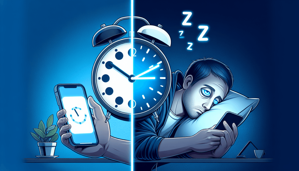 Illustration For How Can Managing Screen Time Improve Sleep Quality?