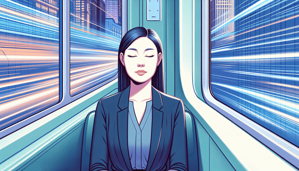 Illustration For How Can Mindful Moments Be Incorporated Into A Commute?