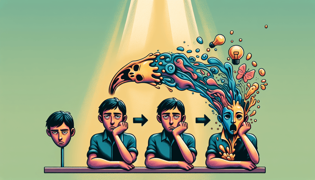 Changing Boredom Into A Gateway For Creativity. 39 Illustration For Changing Boredom Into A Gateway For Creativity.