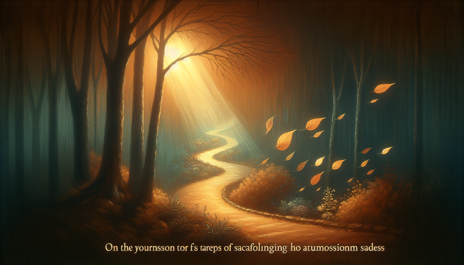 Path Feeling Transforming Sadness Into A Path To Self-Compassion