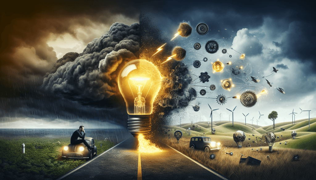 Changing Frustration Into Fuel For Innovation. 1 Illustration For Changing Frustration Into Fuel For Innovation.