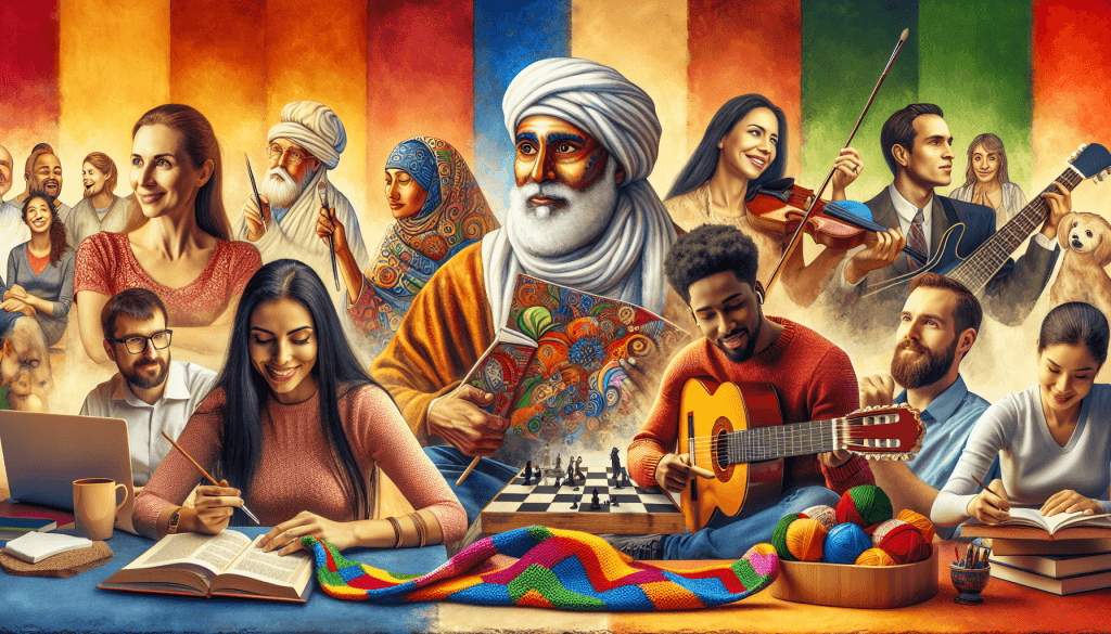 Illustration For The Importance Of Shared Hobbies And Interests.