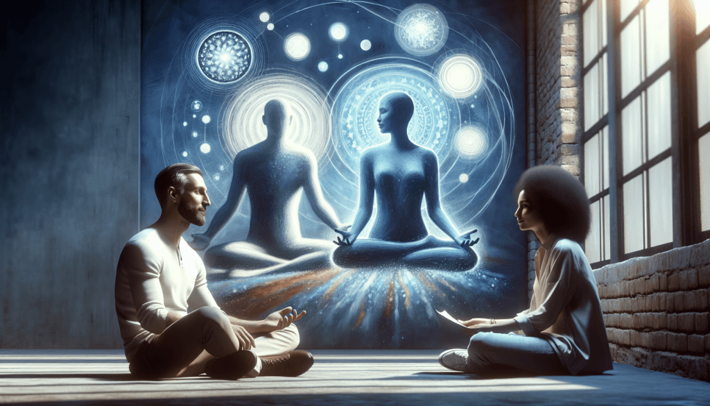 Illustration For Improving Your Relationship Through Positive Affirmations.
