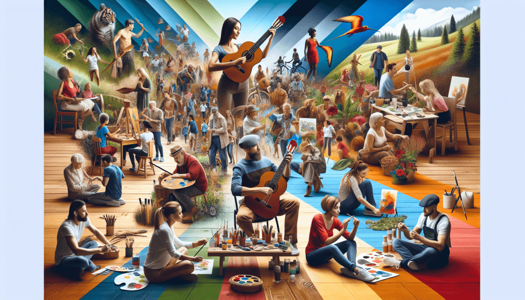 Illustration For Building Meaningful Connections Through Shared Hobbies.