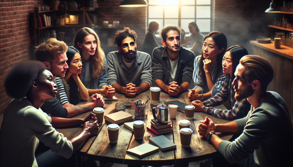 Illustration For How To Manage Differences In Opinions With Friends?