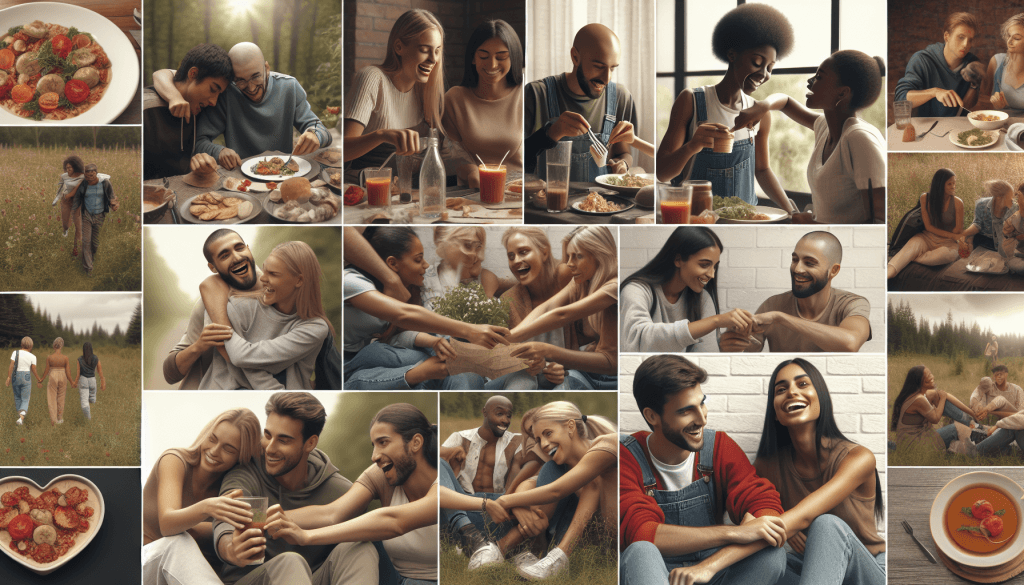 Illustration For Ways To Express Love And Care In Friendships.