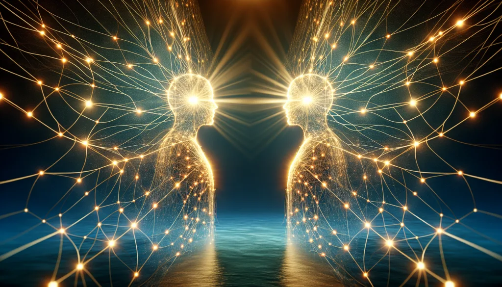 Building Connections By Being Your Authentic Self. 2 Illustration For Building Connections By Being Your Authentic Self.