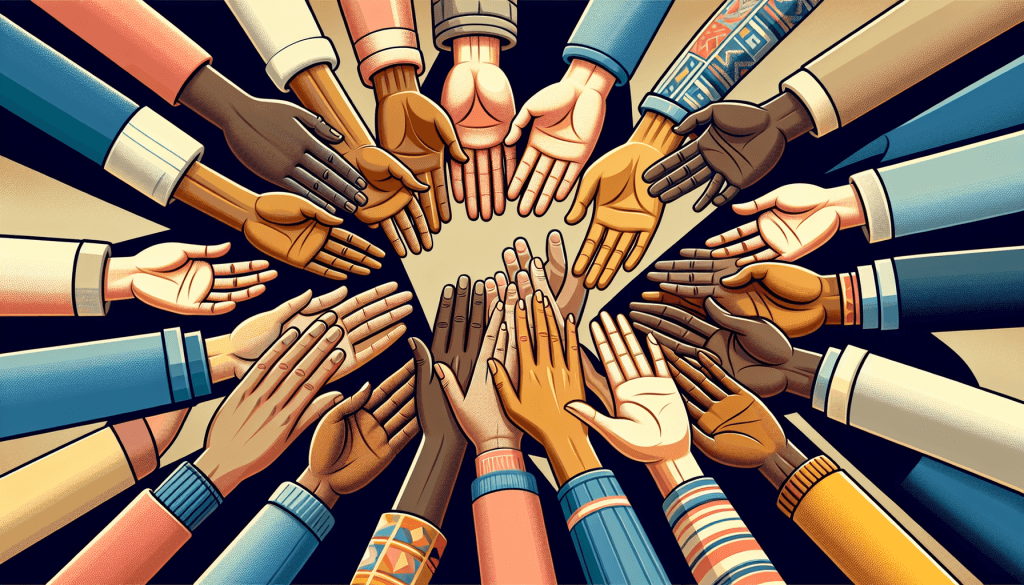 Illustration For Building Connections Through Shared Experiences.