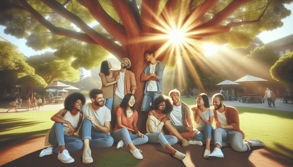 Illustration For How To Be A Source Of Positivity For Your Friends?