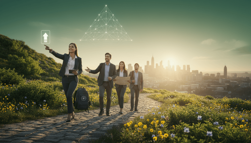 Illustration For How To Develop Leadership Skills For Career Growth?