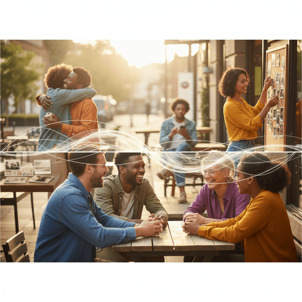 Illustration For Ways To Handle Changes In Your Social Circle.