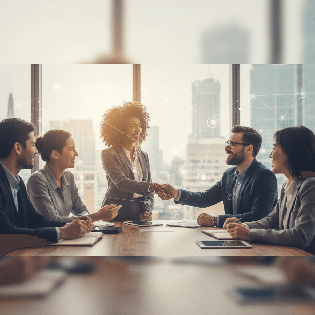 Illustration For How To Build Strong Professional Relationships?