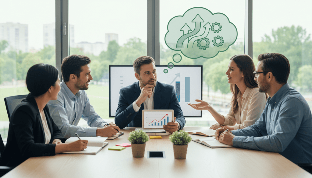 Illustration For How To Handle Feedback And Use It For Growth?