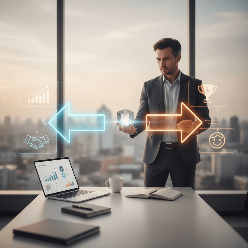 Illustration For Strategies For Improving Your Decision-Making Skills.