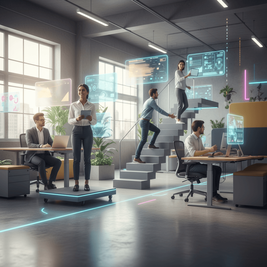 Illustration For The Importance Of Adaptability In A Changing Work Environment.