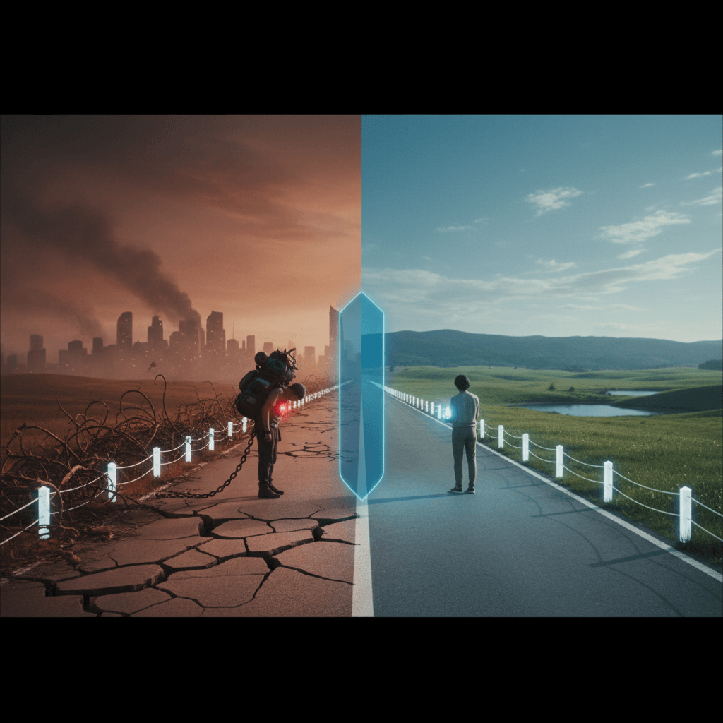 Illustration For The Importance Of Setting Boundaries To Prevent Burnout.