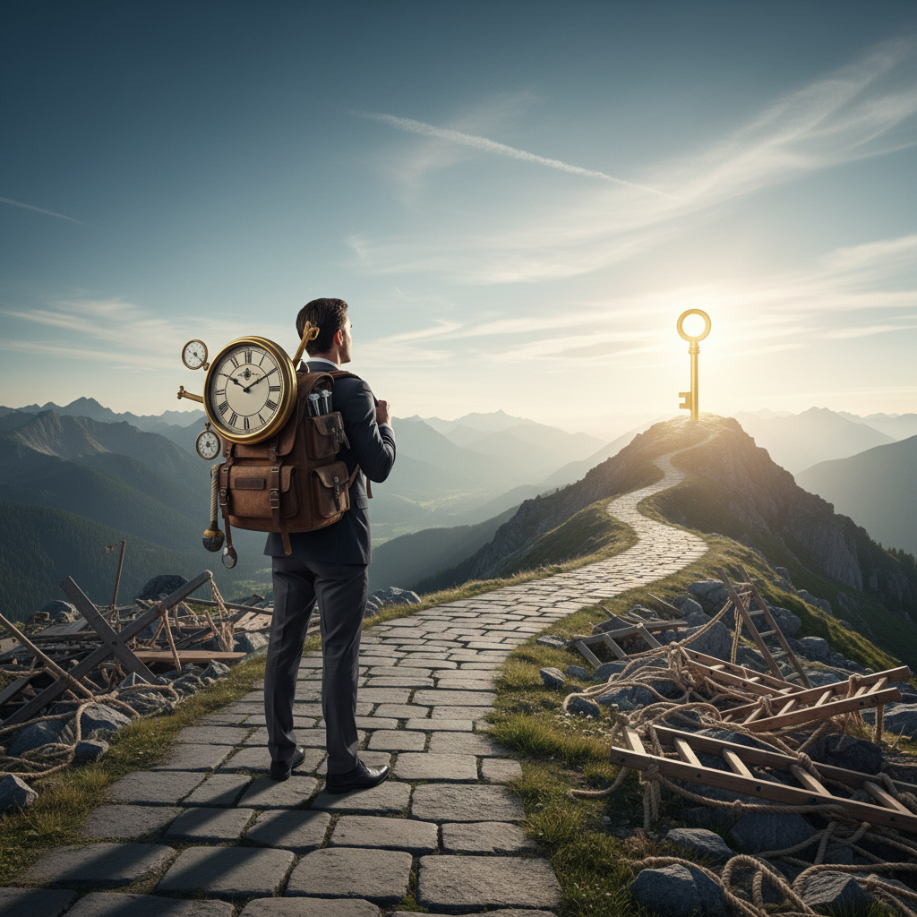 Illustration For The Role Of Personal Accountability In Career Success.